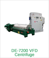 DE-7200 VFD Centrifuge - Equipment Derrick